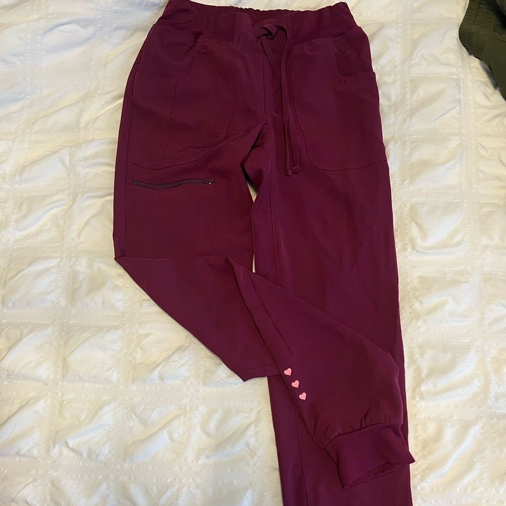 ALL HEART XS/TALL SCRUB PANTS